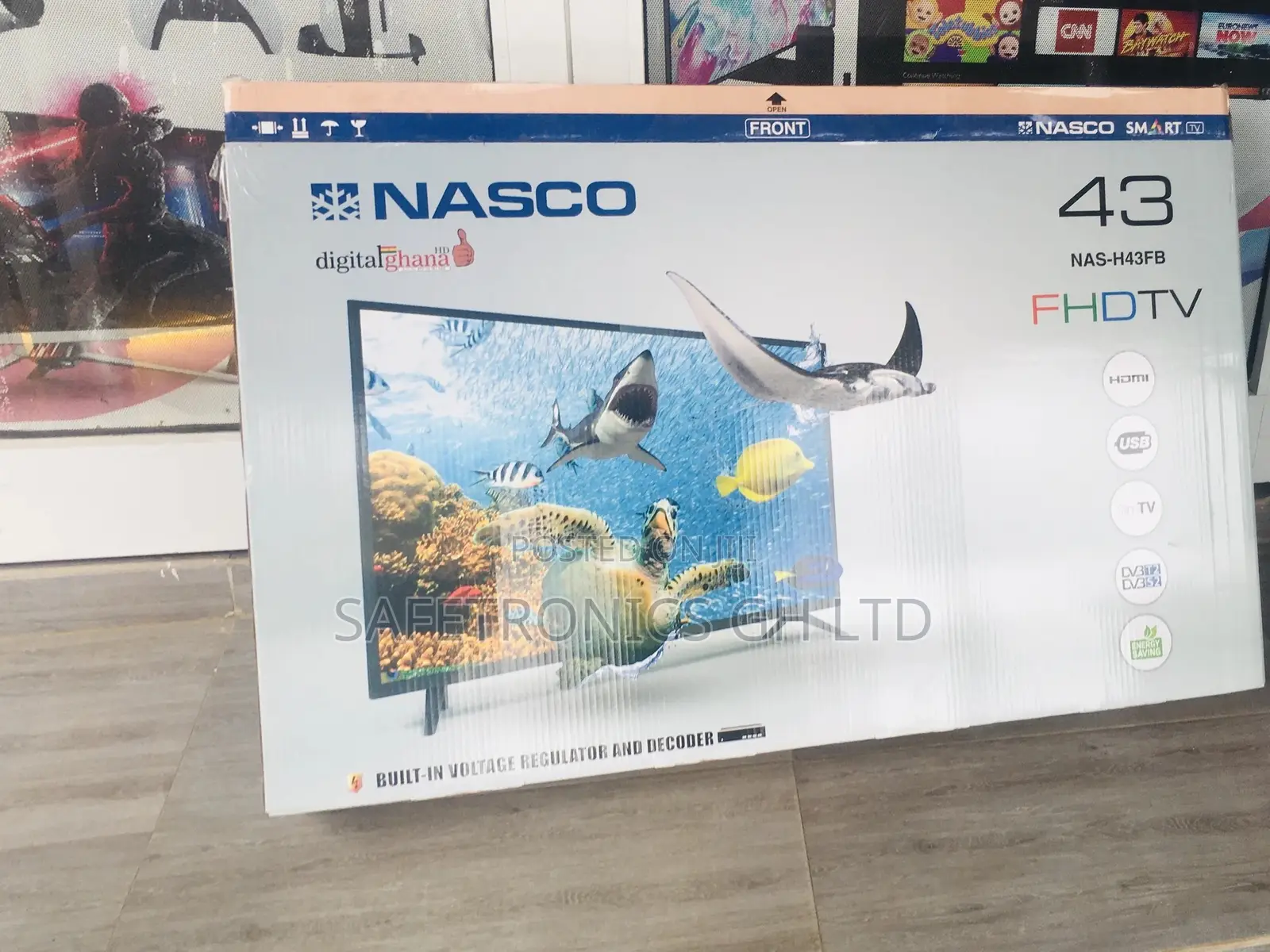 Electric 43 Inches Nasco Glossy LED Digital Satellite Tv