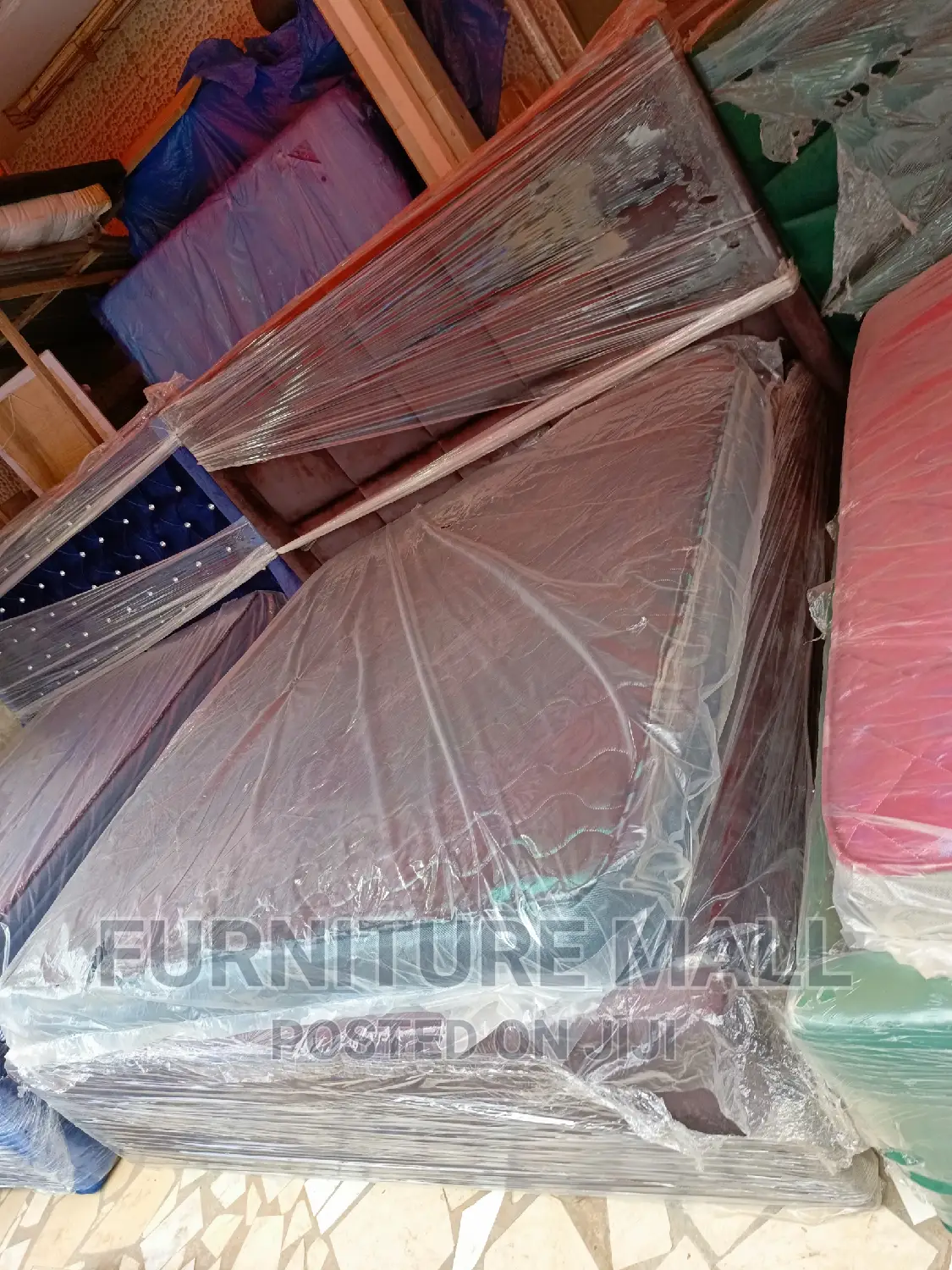 New Frame With Orthopedic Mattresa. Queen 72x75. Free Dl