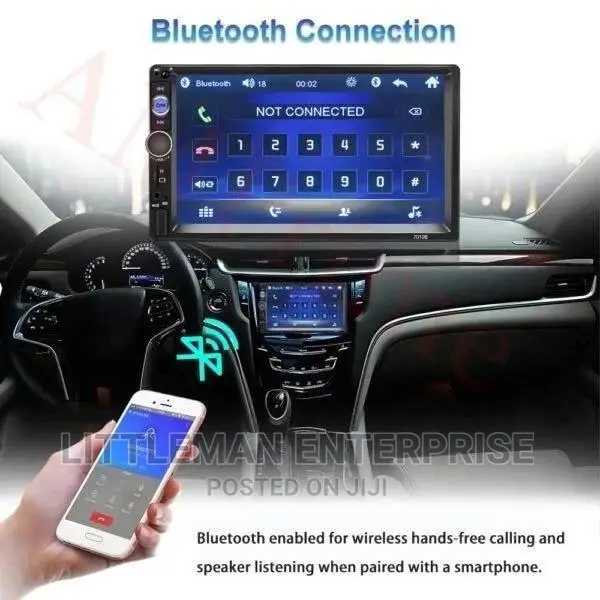 Universal Car Mp5 Player 7 Inches +FREE CAMERA