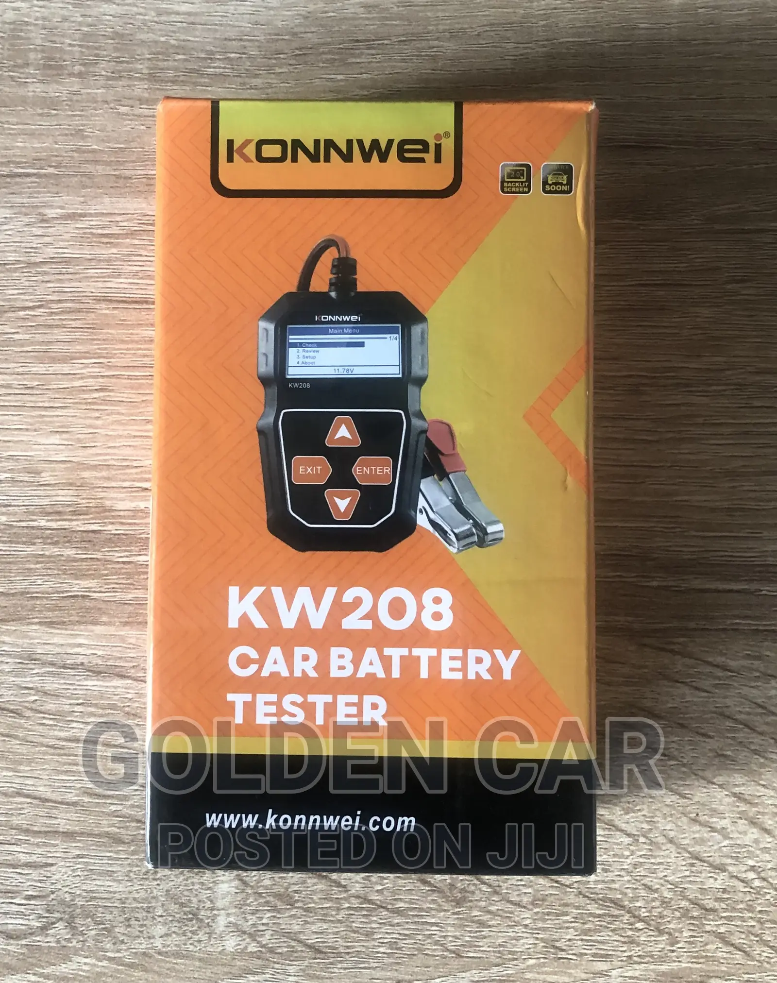 Konnwei Kw208 8v-12v Car, Solar Battery Tester