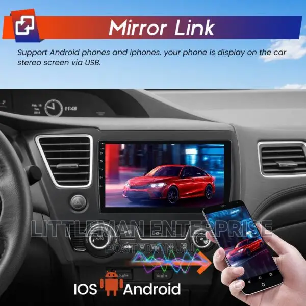 Honda Civic 2015-2017 Android Player +FREE CAMERA