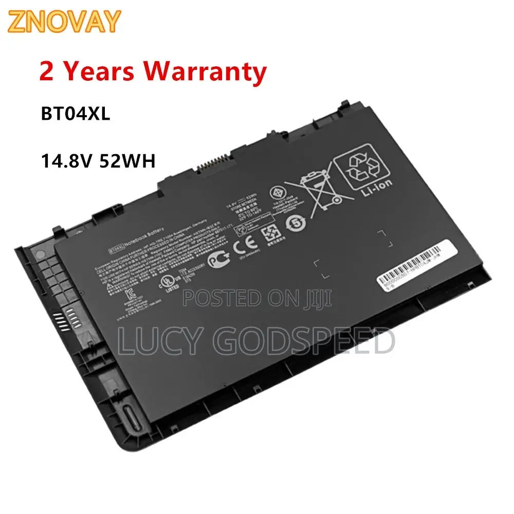 Bt04xl for Hp Elitebook Folio 9470m