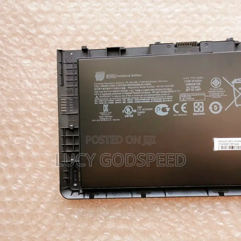 Bt04xl for Hp Elitebook Folio 9470m
