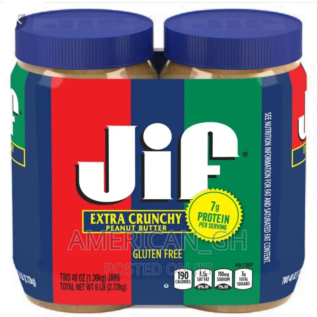 Jif Extra Crunchy Peanut Butter(1.36kg)