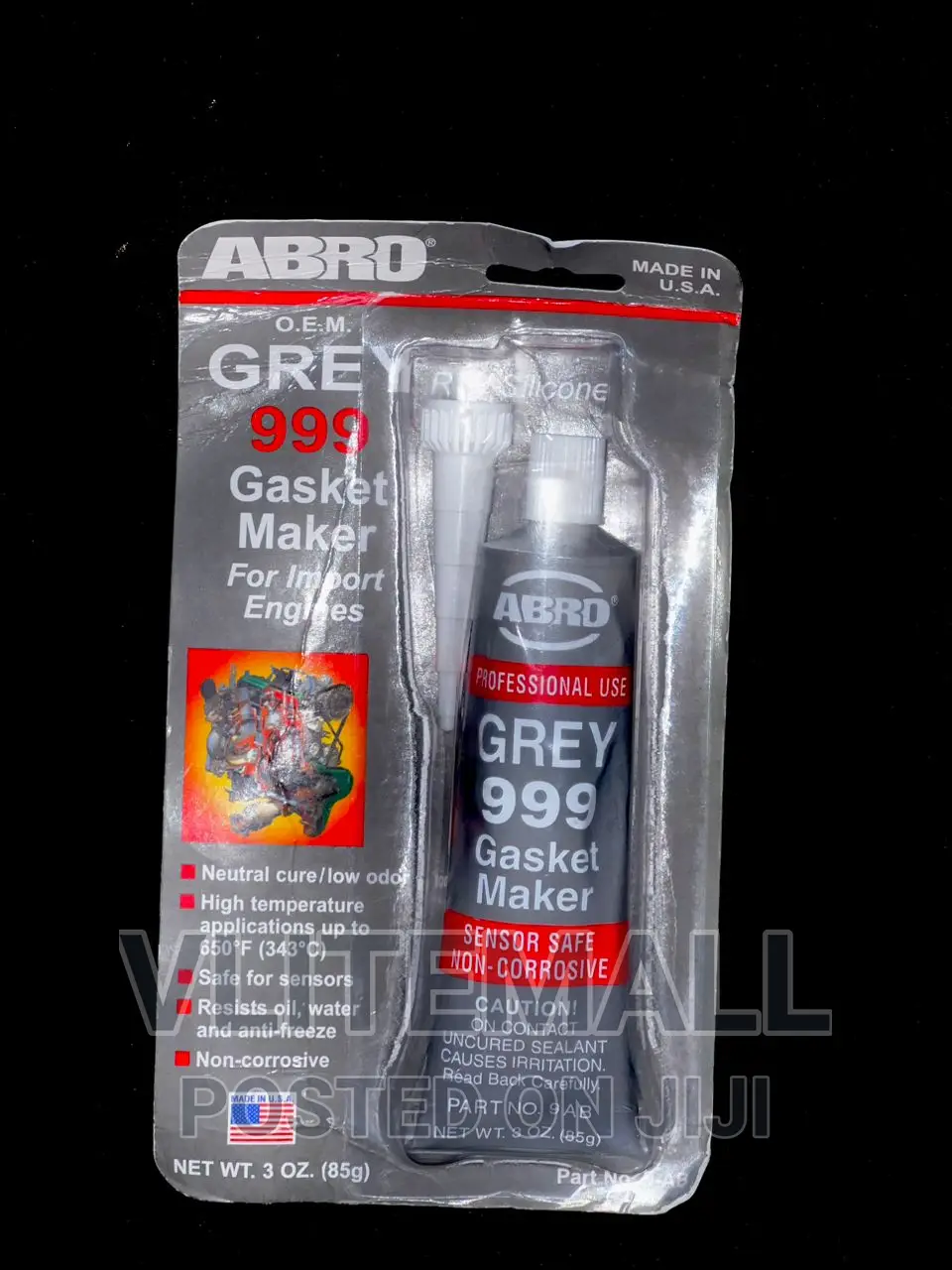 Abro Grey 999 Gasket Maker ( 9-ab )
