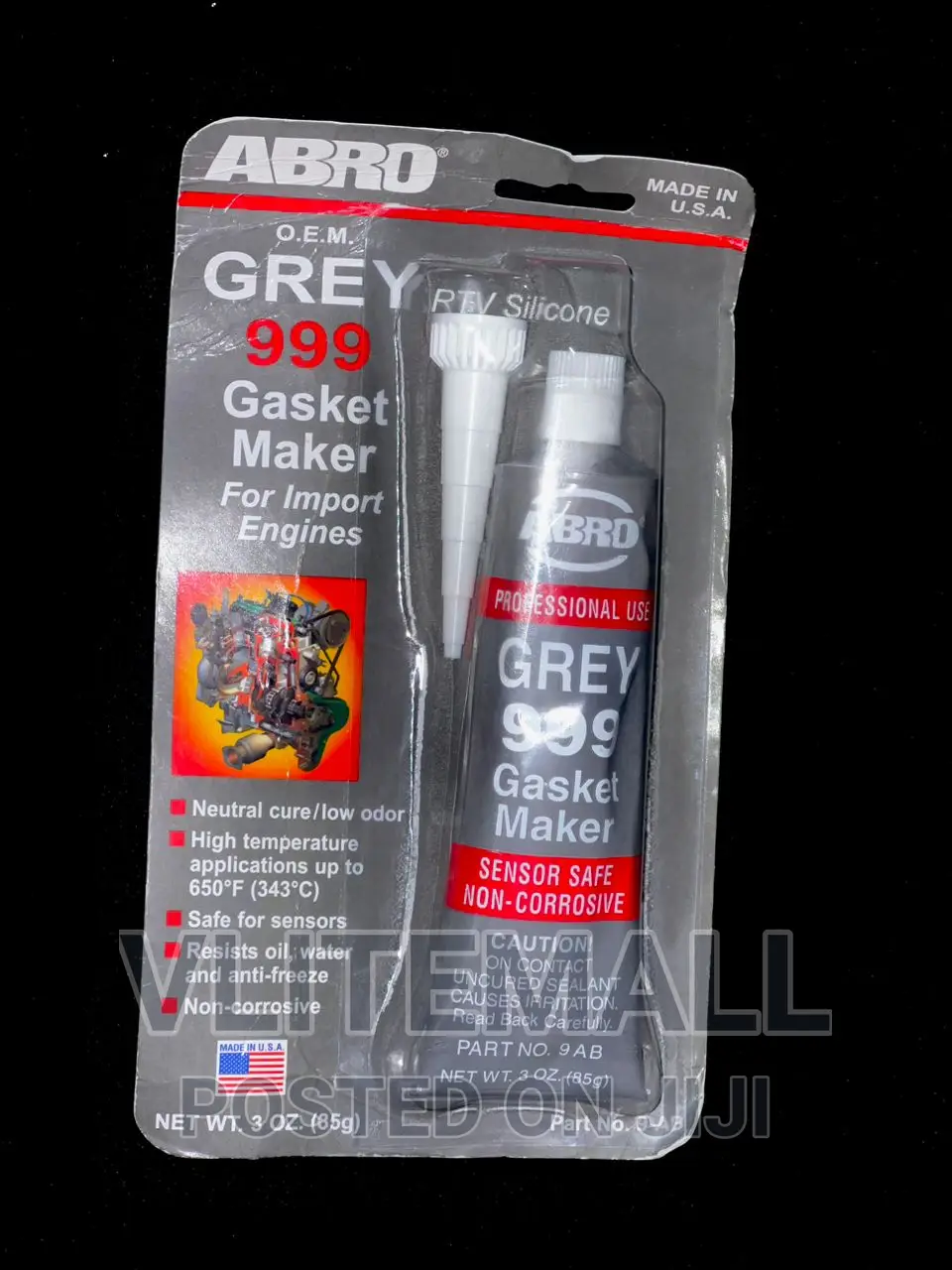 Abro Grey 999 Gasket Maker ( 9-ab )