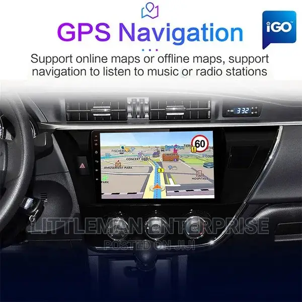 Toyota Corolla 2014-2016 Android Player +FREE CAMERA