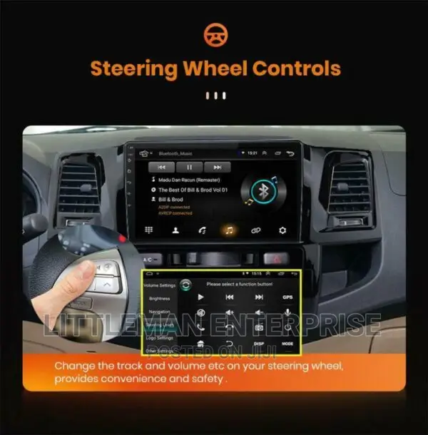 Toyota Fortuner Hilux 2008-2014 Android Player +FREE CAMER