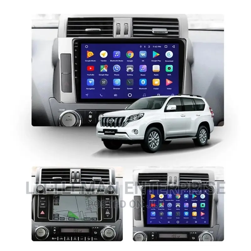 Toyota Land Cruiser Prado 2009-2017 Android Player