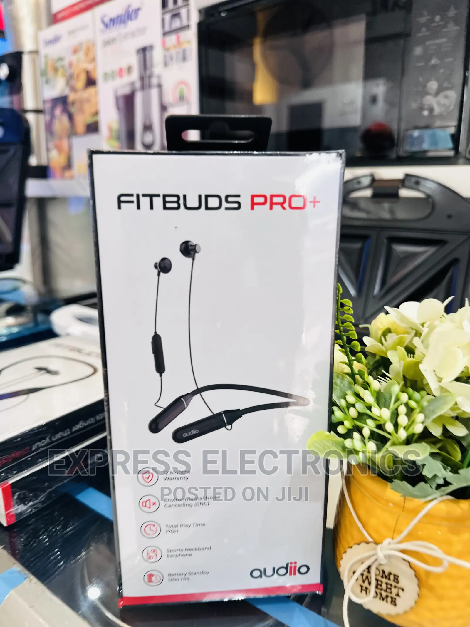 Unparalleled Sound Quality Audiio Fitbuds Pro Neckband