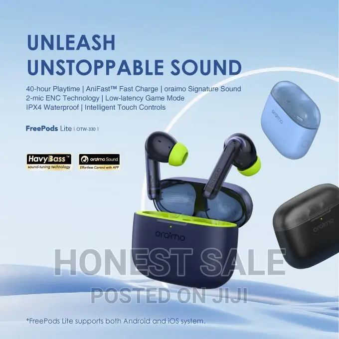 Oraimo Freepods Lite Enc True Wireless Earbuds