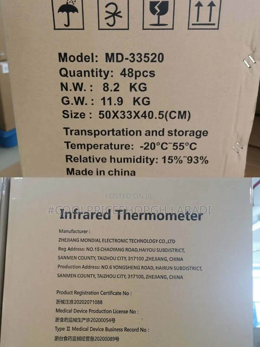 Baby Thermometer Gun Non Contact