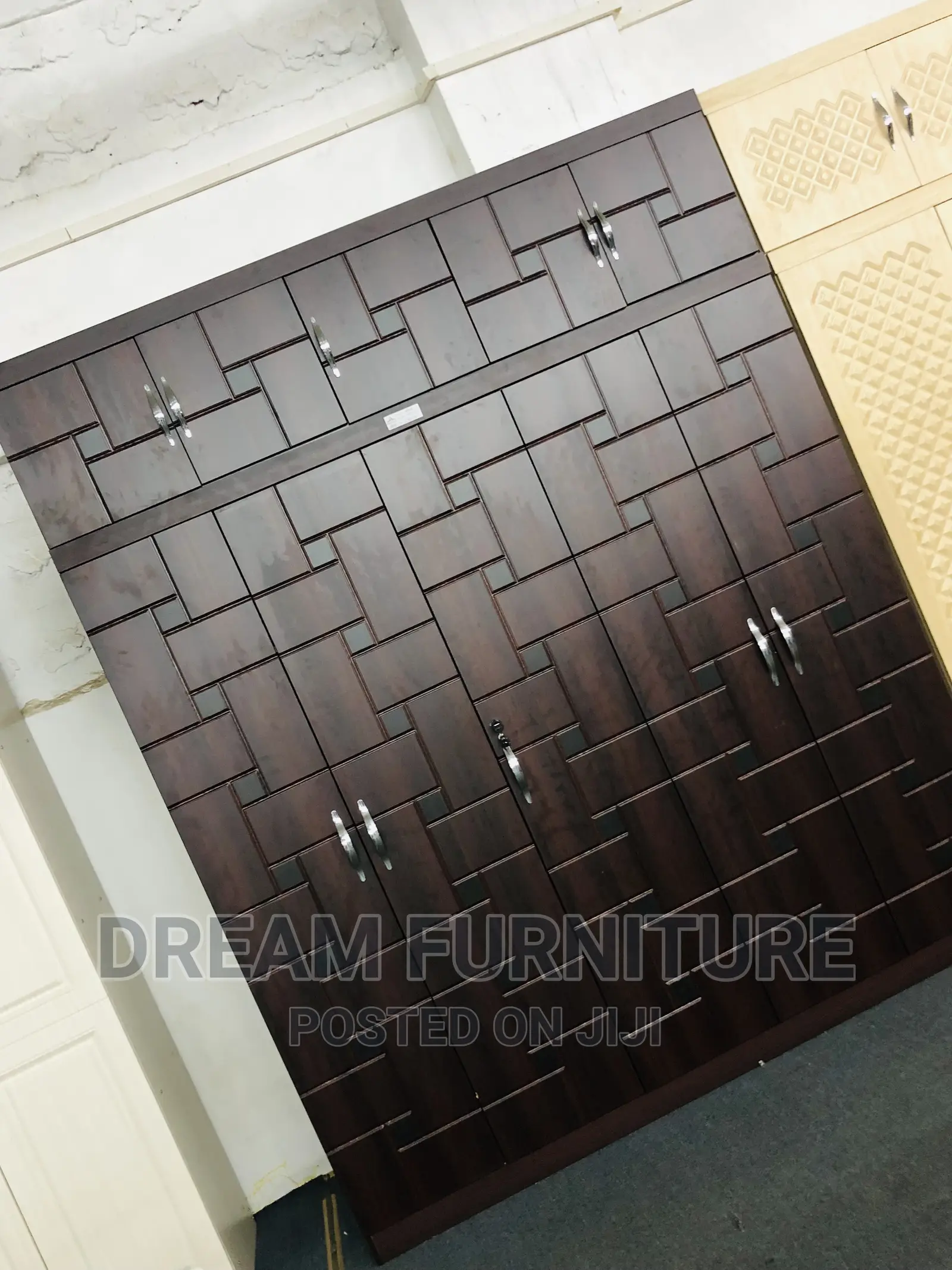 Six Doors Wardrobe(Imported)
