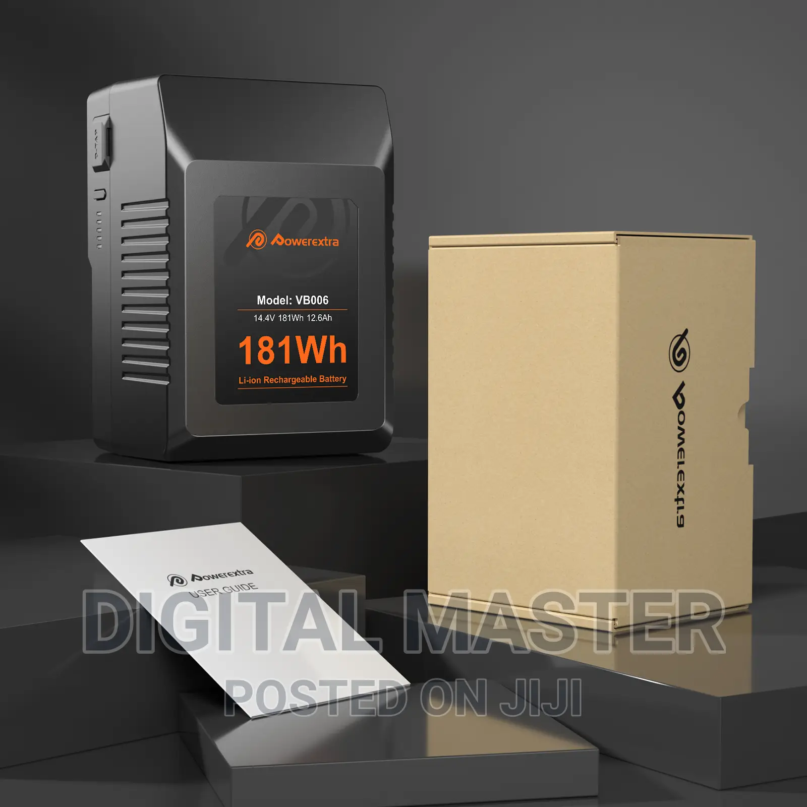 Powerextra VB006 14.4V 181wh 12.6ah v-Mount Battery