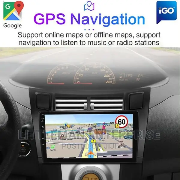 Toyota Vitz 2004-2015 Android Player +FREE CAMERA