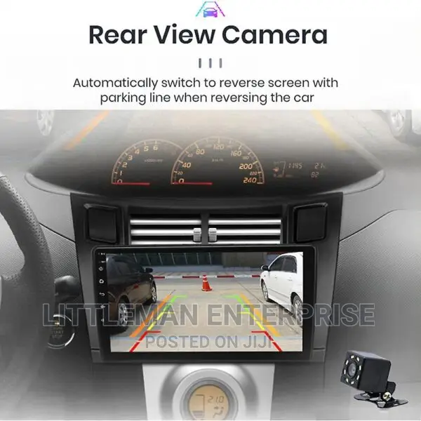 Toyota Vitz 2004-2015 Android Player +FREE CAMERA