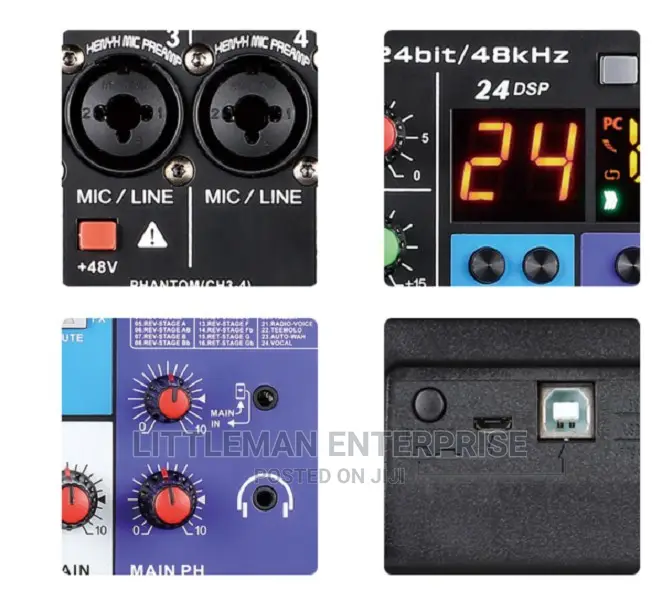 Audio Mixer 8 Channel