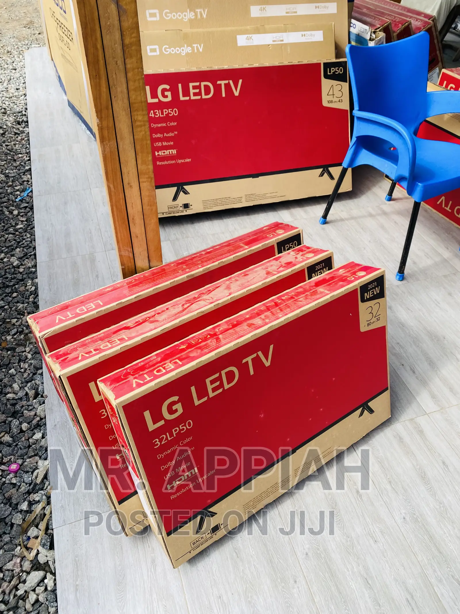 Lastet LG 32 Inch Full HD LED Tv(32LP500BPTA)Black