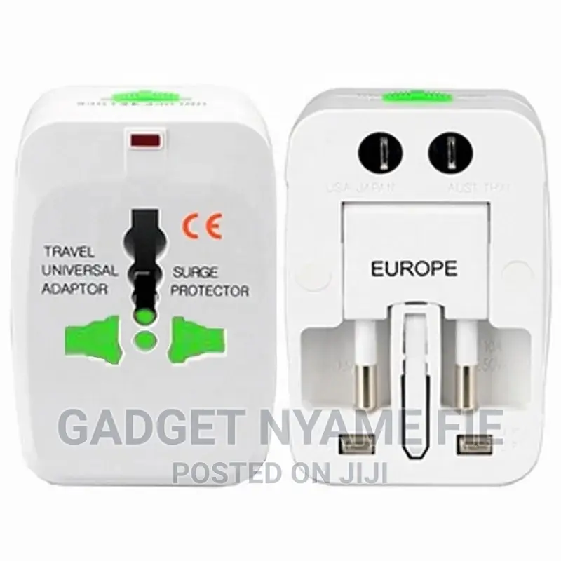 Universal Travel Adapter (2 Usb)