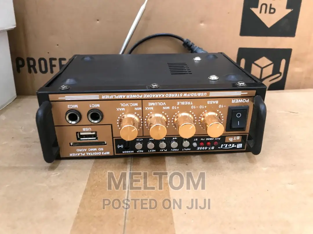 Teli Pa Stereo Karaoke Audio Power Amplifier (Bt-698e)