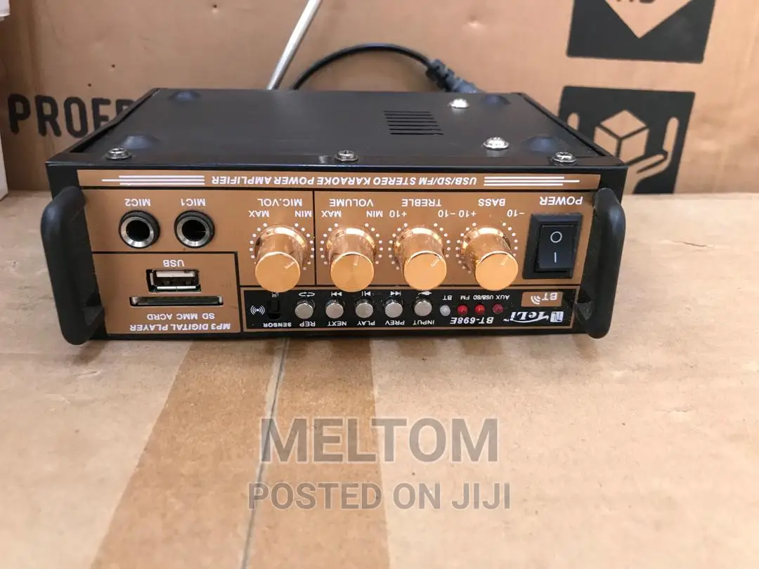 Teli Pa Stereo Karaoke Audio Power Amplifier (Bt-698e)