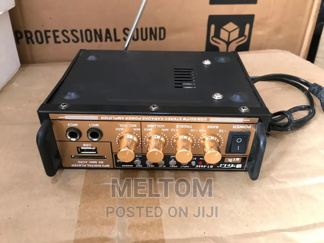 Teli Pa Stereo Karaoke Audio Power Amplifier (Bt-698e)