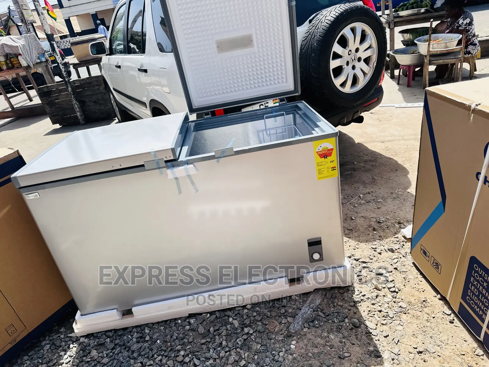 Frozen  Best Nasco Nas-500fl-Dd, 425L Chest Freezer