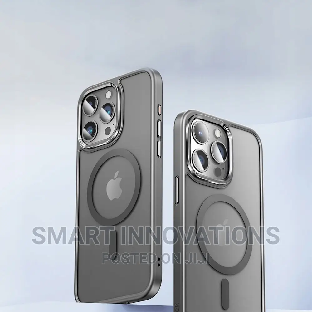 iPhone 15 Promax | 15 Pro Metal Lens Magsafe Case
