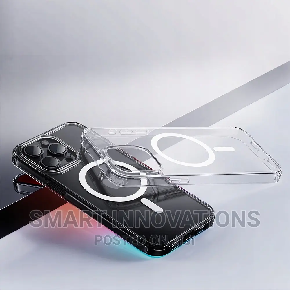 iPhone 16 Promax | 16 Pro | 15 Pro Crystal Magsafe Case