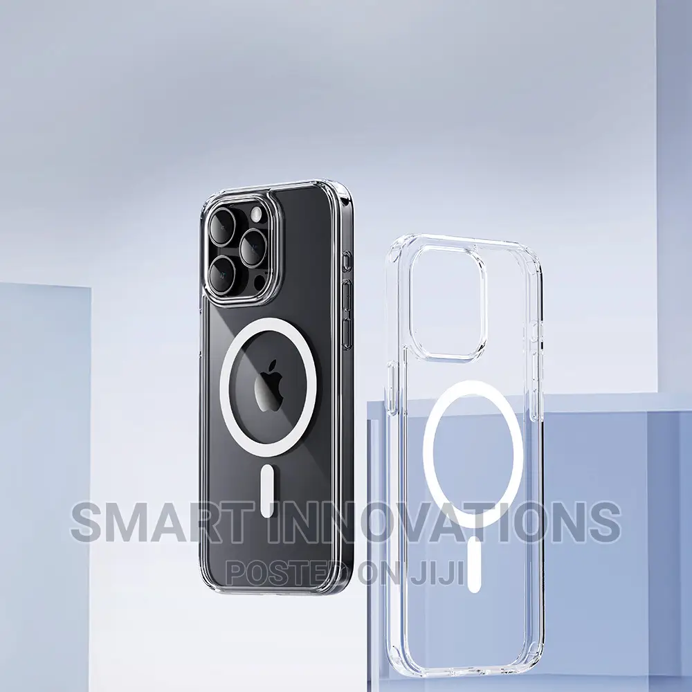 iPhone 16 Promax | 16 Pro | 15 Pro Crystal Magsafe Case