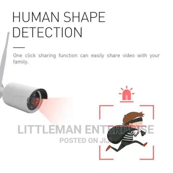 Wireless CCTV Security Camera 4 Channel