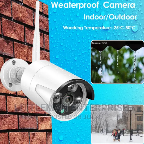 Wireless CCTV Security Camera 4 Channel