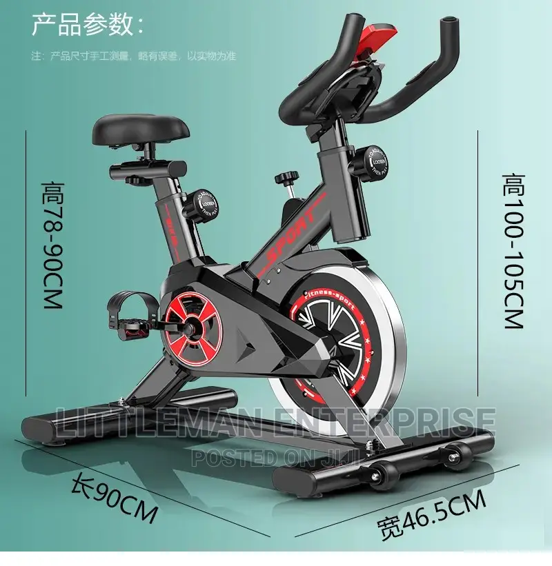 Spinning Bike Cycling Fitness Exercise
