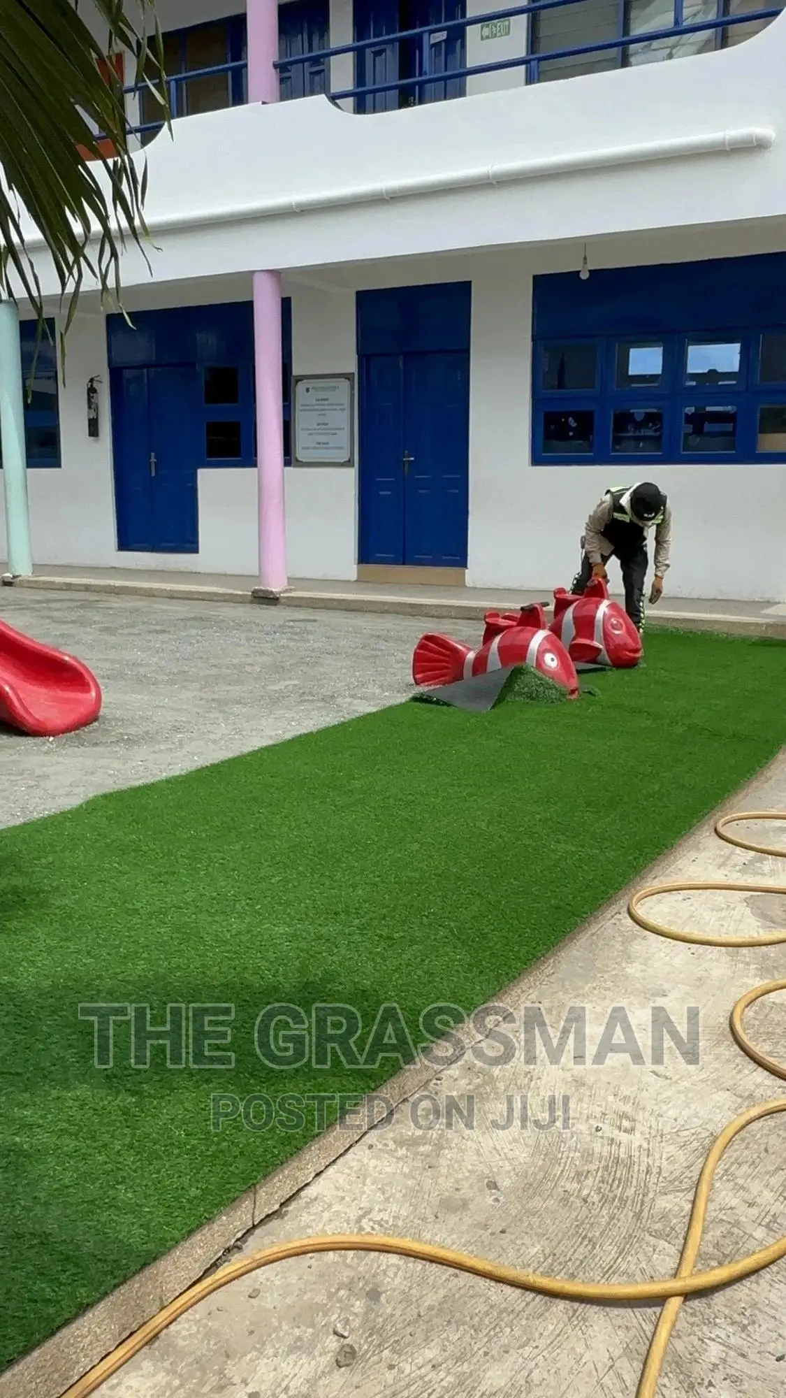 Artificial Grass Installation In Ghana