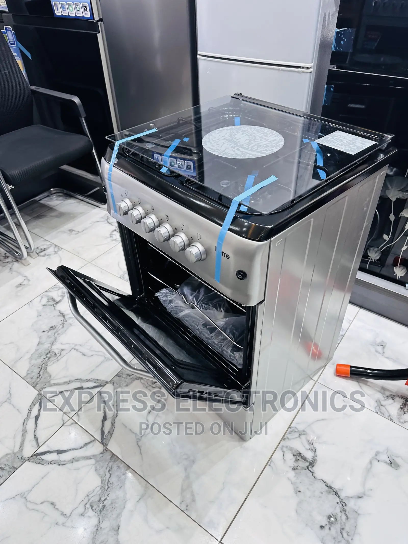 Classy Best Stove Cooker Oven Grill 4burner Sliver