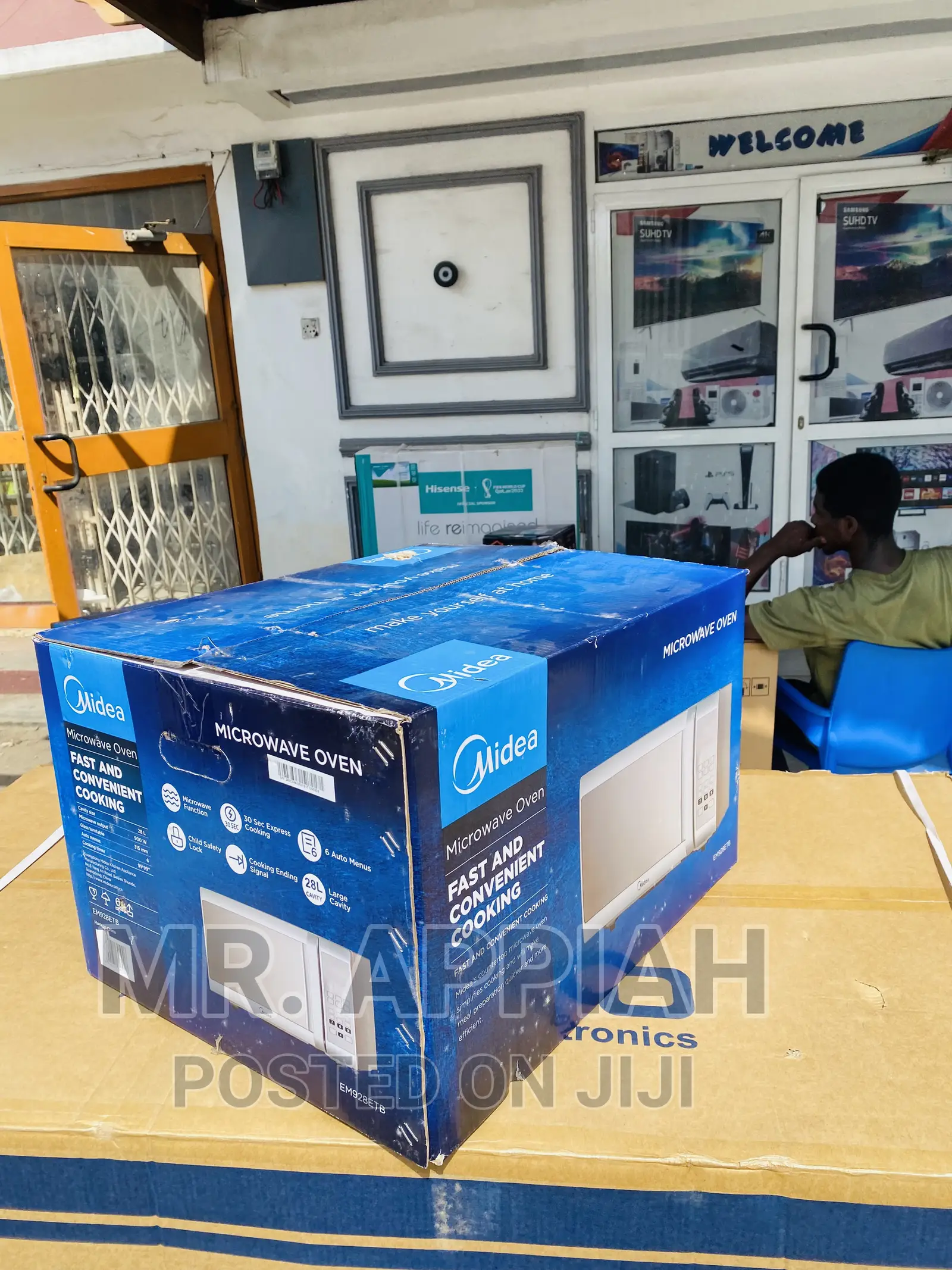 Convenient Midea 28ltr Electric Microwave Oven(Gray).