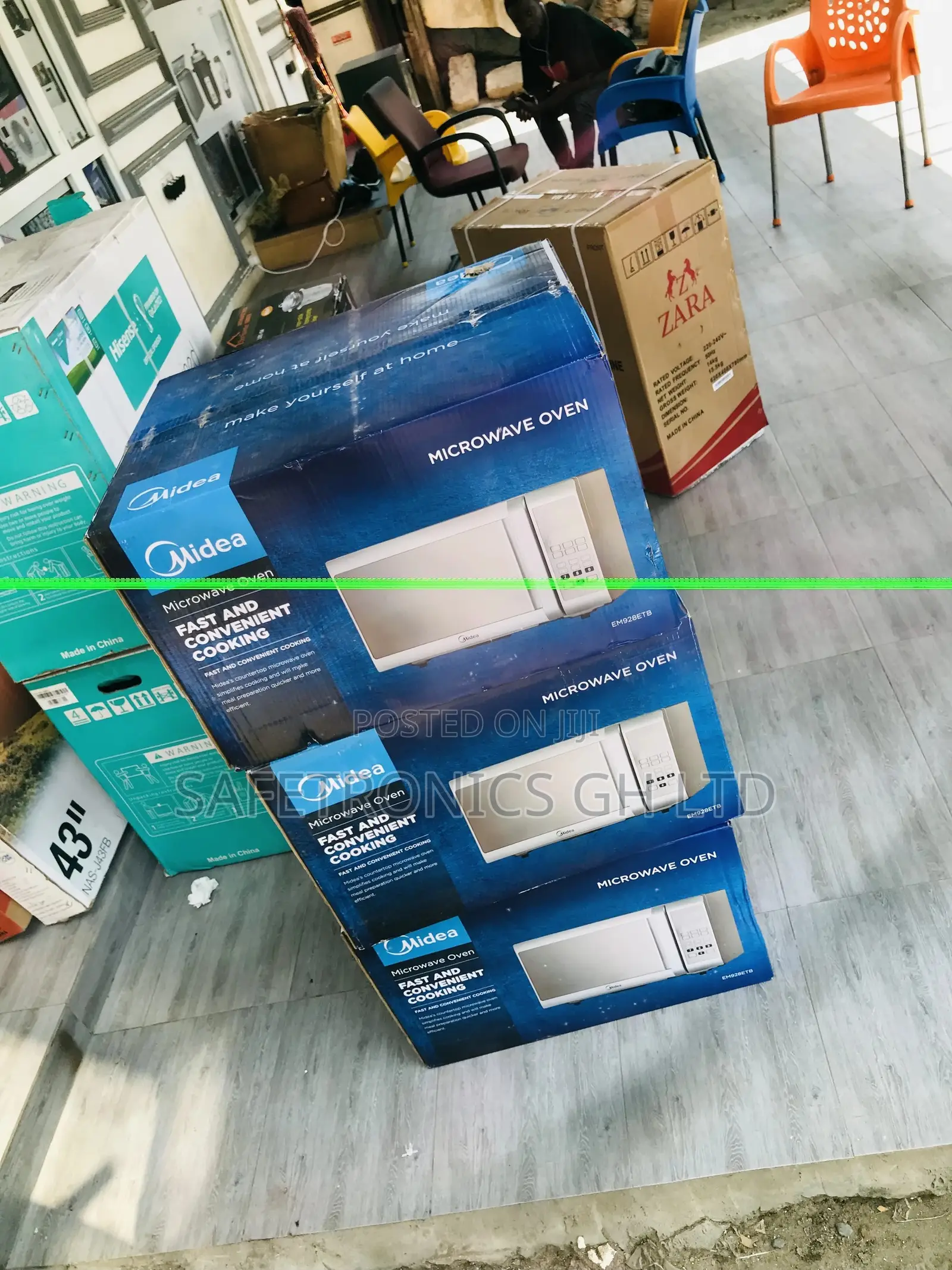 Reliable 28 Liters EM928ETB Countertop Gray Midea 