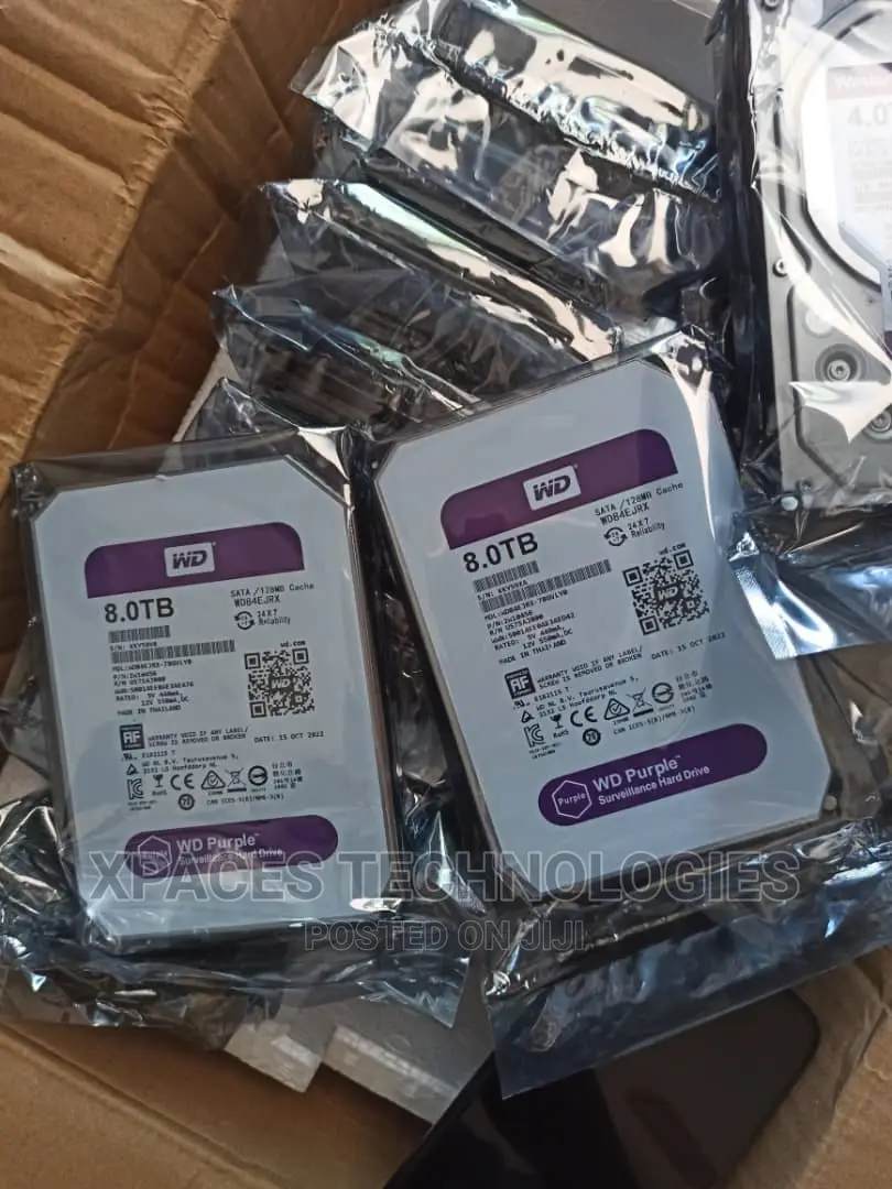 Western Digital Purple 8tb Surveillance Hard Disk Drive