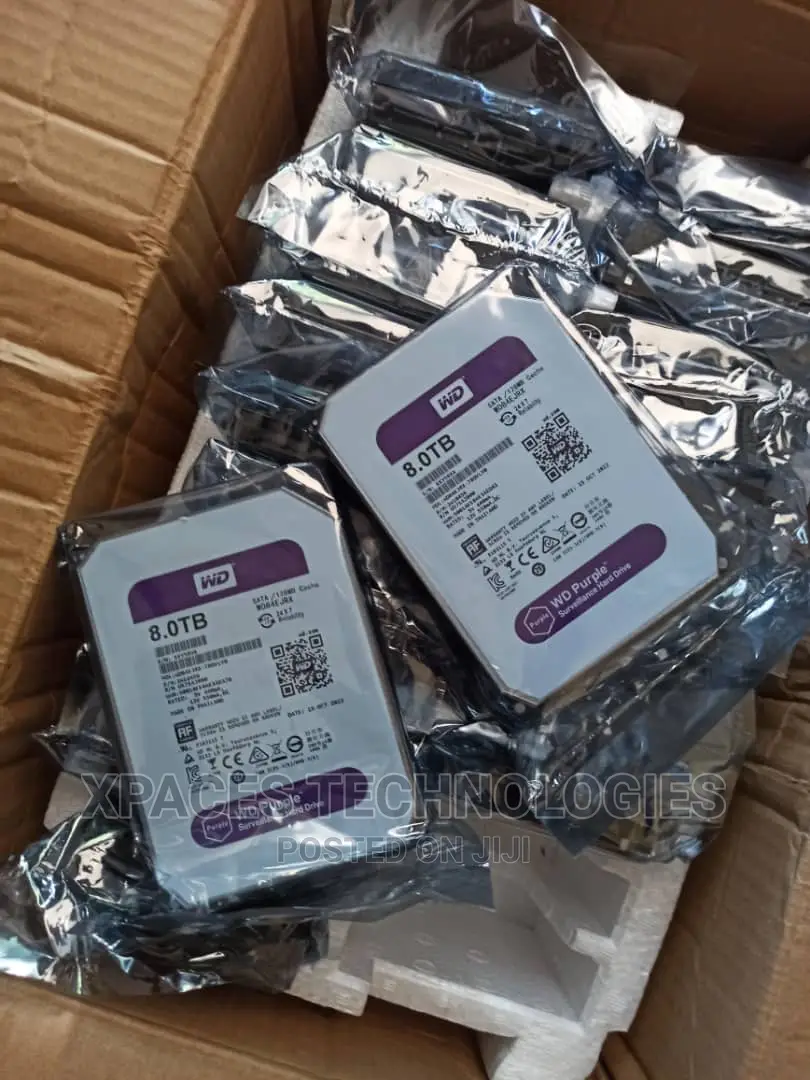 Western Digital Purple 8tb Surveillance Hard Disk Drive