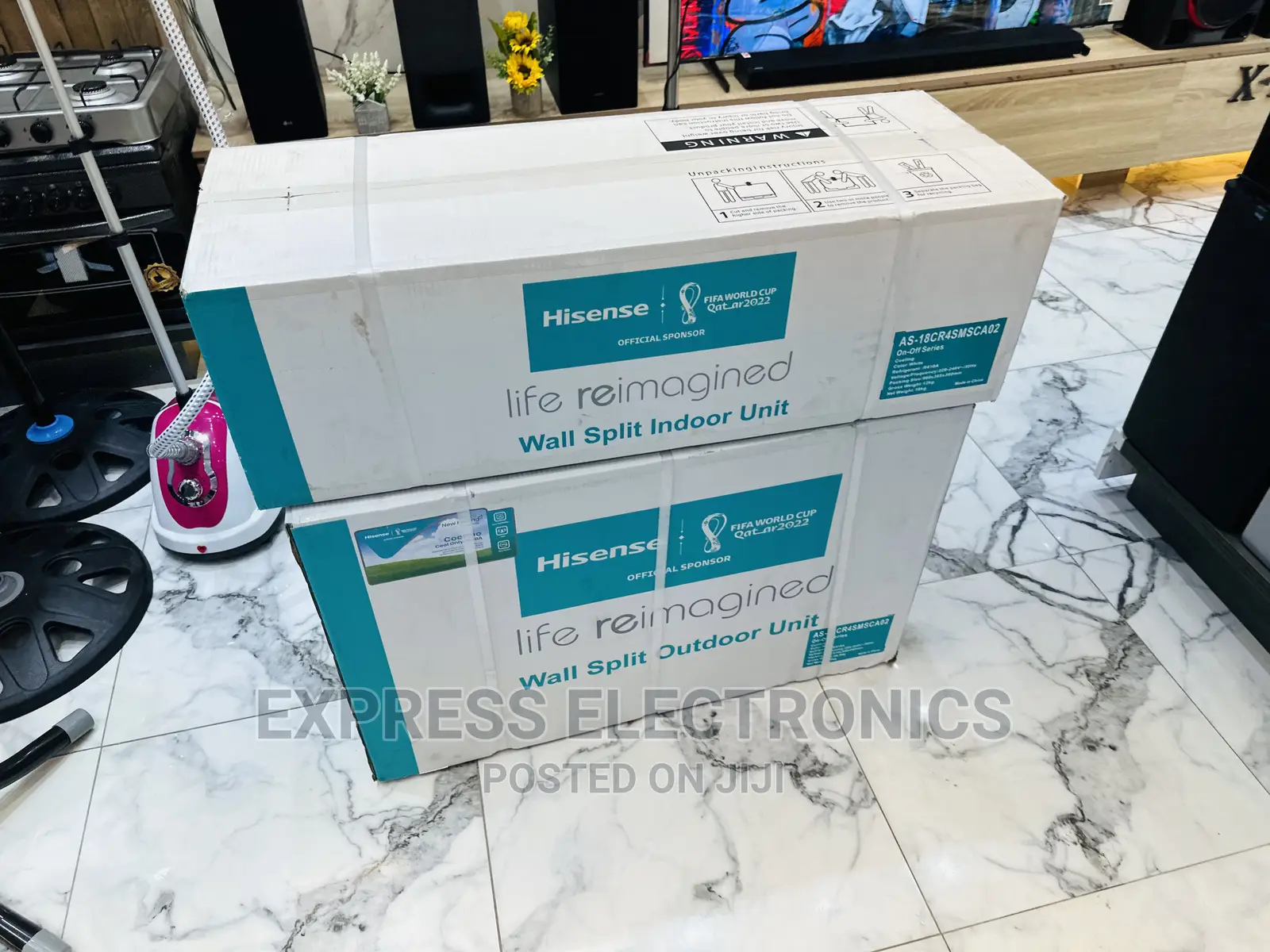 2.0hp Split R410 Gas Hisense Very Nice AC