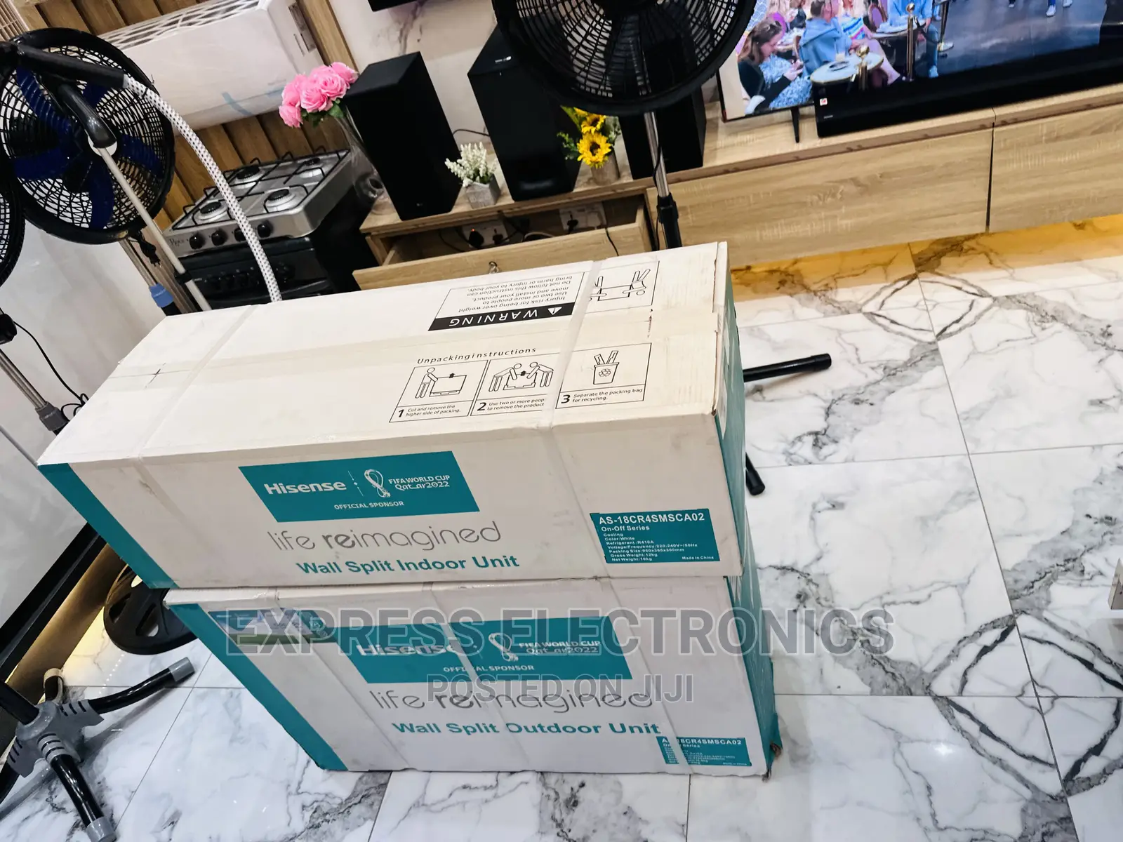 2.5hp Split R410 Hisense AC