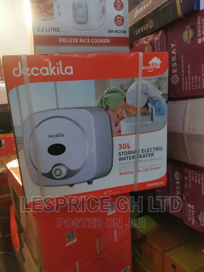 Decakila 30L~Electric Water Heater