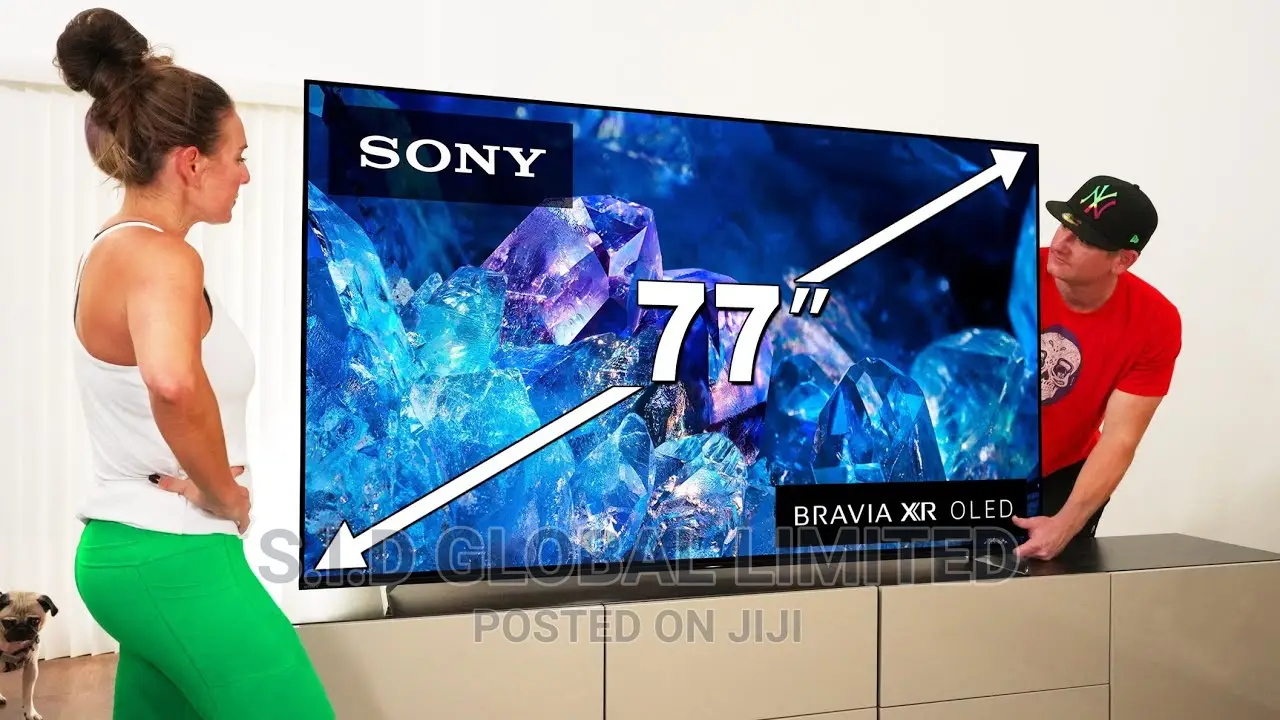 SONY Oled Bravia 77” A80L HDR Andriod Google TV Xr-77a80l