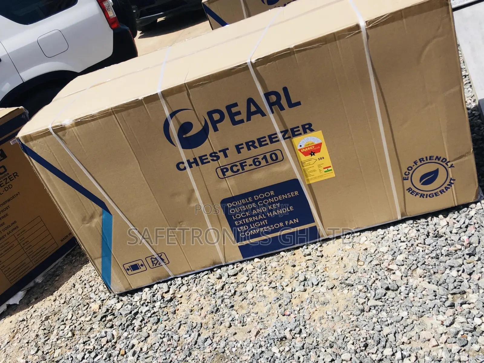 Gray Doubledoor 518 Liters Chestfreezer Pearl PCF-610 