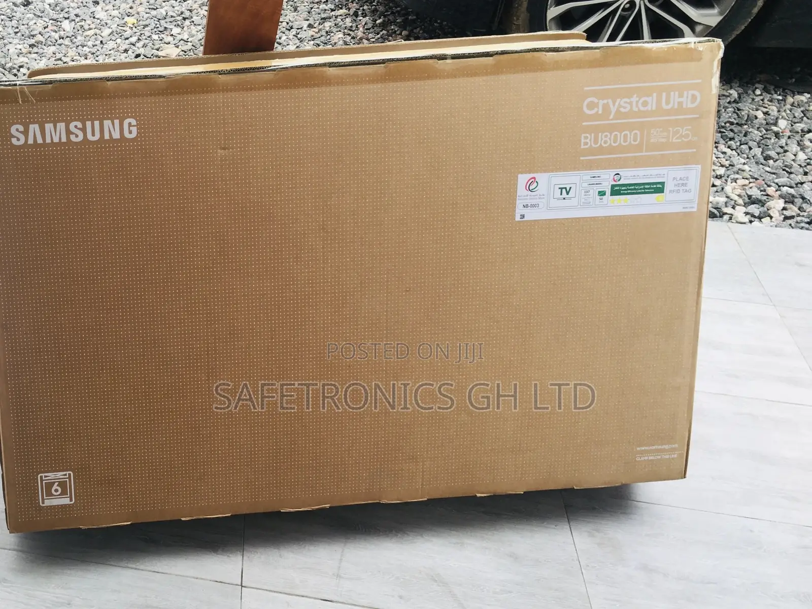 50 Inches Glossy LED Samsung Black UHD Smart  Tv