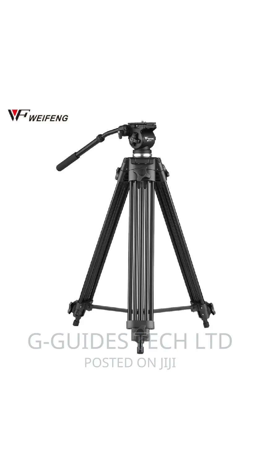 WF-717 Heavy Duty CAMERA Tripod With Fluid Hydraulic Head