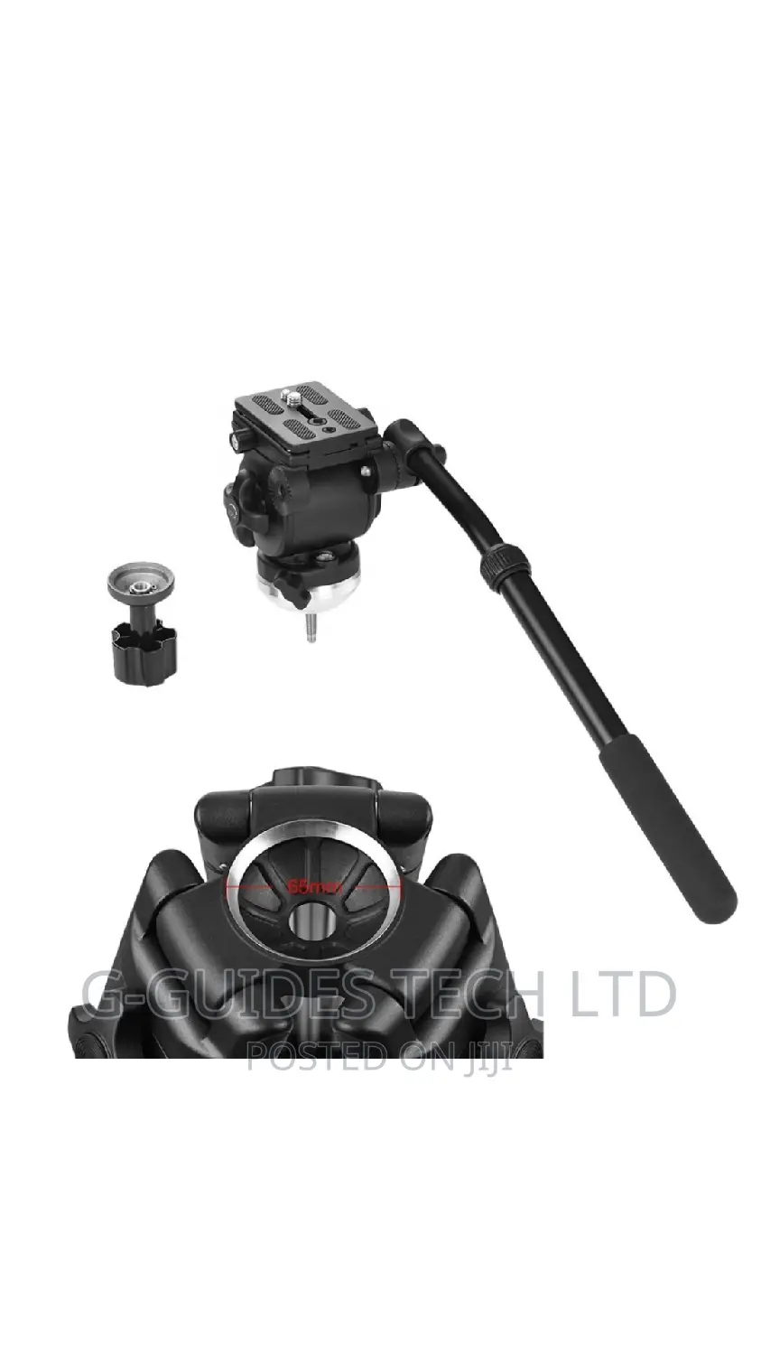 WF-717 Heavy Duty CAMERA Tripod With Fluid Hydraulic Head