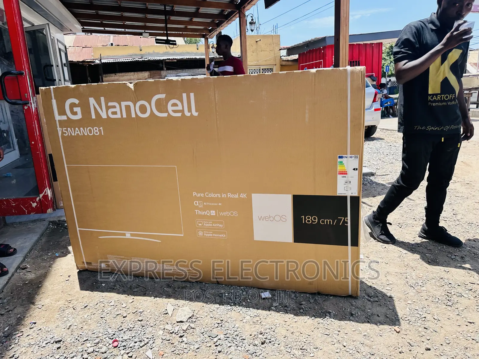 Text Us for Your Lg UHD Smart Nanocell 75”Nano81