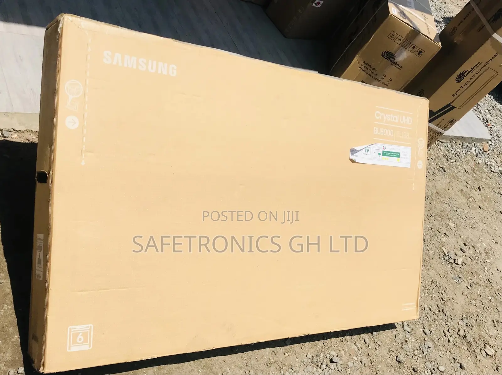 Real Smart Bu80 55 Inches Glossy Led Samsung Uhd Tv