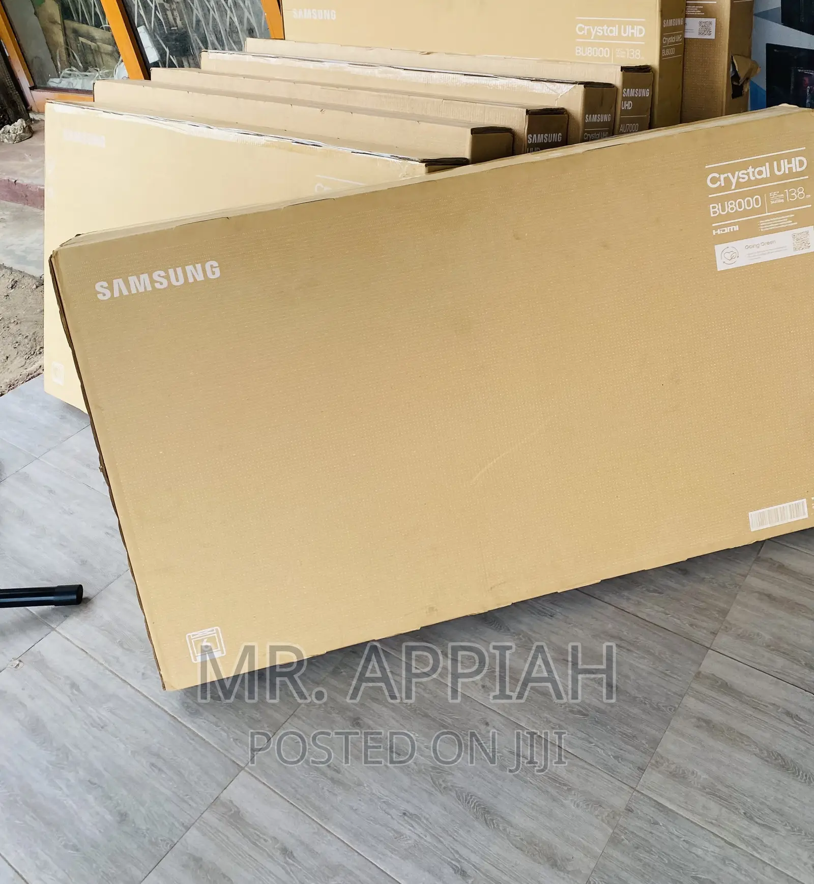 Classic Samsung 55 Inch 55au7092 Uhd Crystal Led Tv(Black)